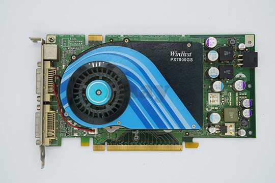 丽台Winfast PX7900 GS TDH 战斗版 256MB显示卡（nVIDIA GeForce 7900 GS芯片）